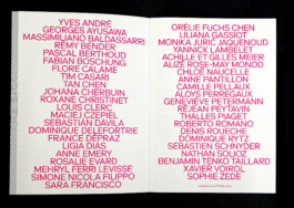 Contemporary art catalogue Thibaut Cudré-Mauroux