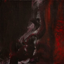 abstract raw painting Thibaut Cudré-Mauroux