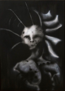 Airbrush painting man Thibaut Cudré-Mauroux