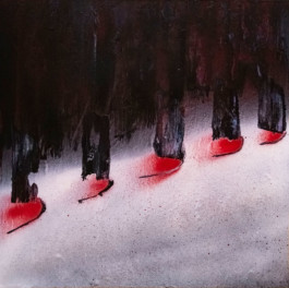 abstract raw painting Thibaut Cudré-Mauroux