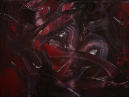 abstract raw painting Thibaut Cudré-Mauroux