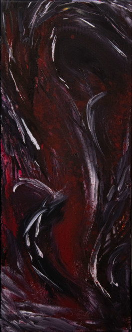 abstract raw painting Thibaut Cudré-Mauroux