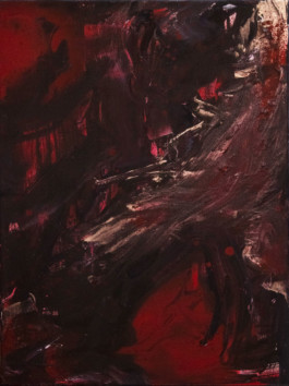 abstract raw painting Thibaut Cudré-Mauroux