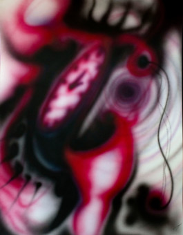 Airbrush painting time Thibaut Cudré-Mauroux