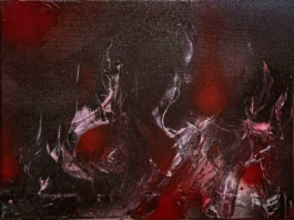 abstract raw painting Thibaut Cudré-Mauroux