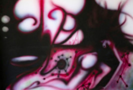 Airbrush painting Thibaut Cudré-Mauroux