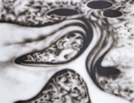 airbrush Giger painting Thibaut Cudré-Mauroux