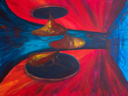 Art painting of Unknown World chamber Thibaut Cudré-Mauroux