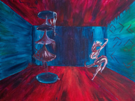 Art painting of another world Thibaut Cudré-Mauroux