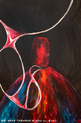 Painting of door in Unknown World Thibaut Cudré-Mauroux