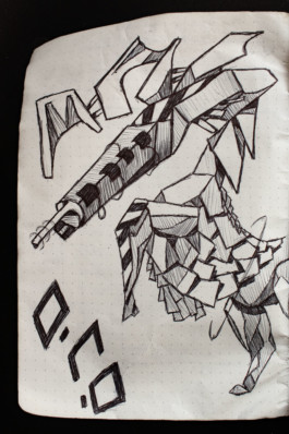 sketch of army Thibaut Cudré-Mauroux