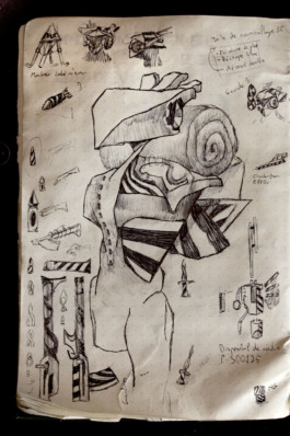 sketch of army Thibaut Cudré-Mauroux