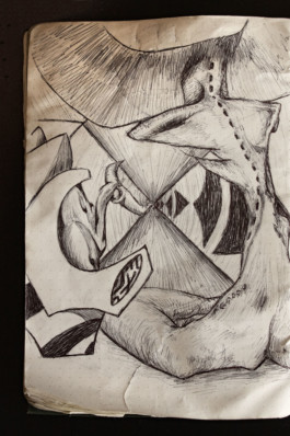 sketch of army Thibaut Cudré-Mauroux