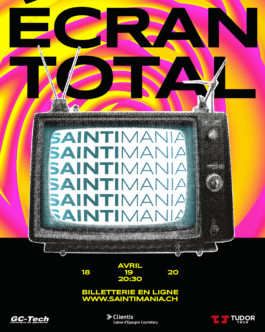 Saintimania poster Thibaut Cudré-Mauroux