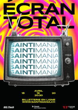 Saintimania poster Thibaut Cudré-Mauroux